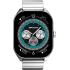 HiFuture Apex Smart Watch, Stainless Steel, Wireless Calling, 2.04 Inch AMOLED Display, IP68 Water Resistant, 7 Days Battery Life- Silver